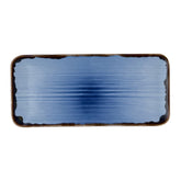 Dudson Harvest Indigo Organic Coupe Rectangle Platter 405x181mm (Pack of 6)